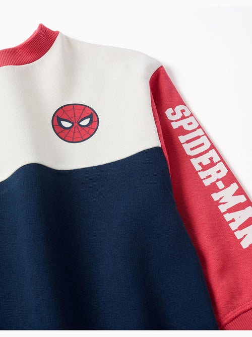 Sweat en coton peigné avec imprimés spider-man - Kiabi Sweat en coton peigné avec imprimés spider-man - Kiabi
