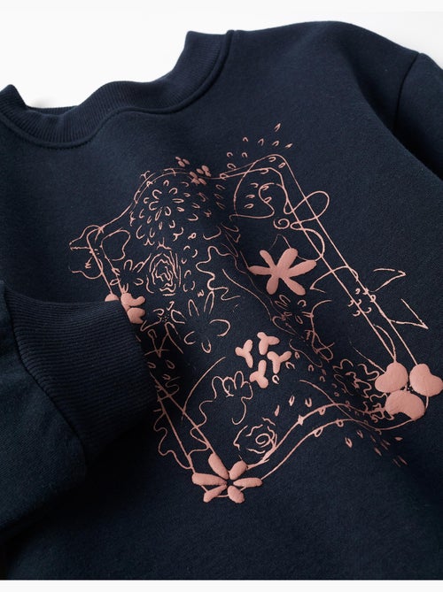 Sweat en coton peigné avec motif art et nature - Kiabi Sweat en coton peigné avec motif art et nature - Kiabi