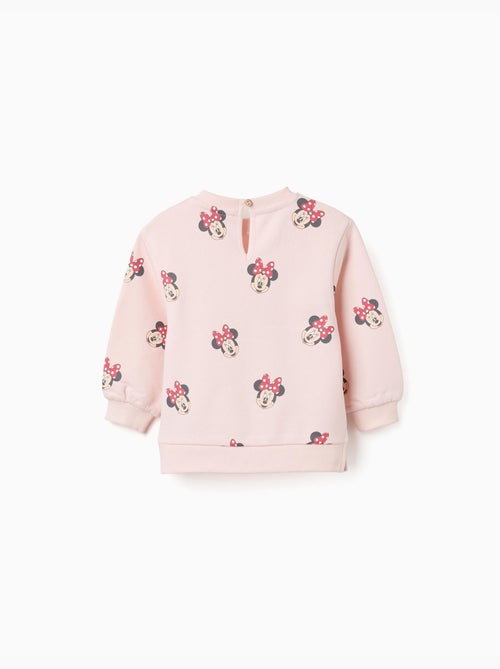 Sweat en coton peigné avec motif Minnie - Kiabi