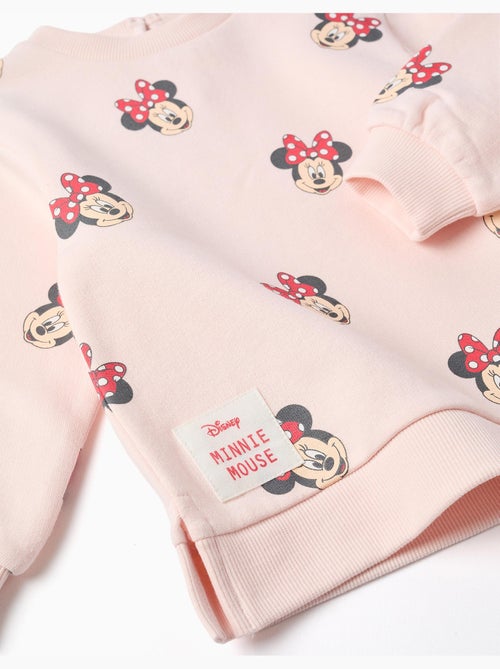 Sweat en coton peigné avec motif Minnie - Kiabi