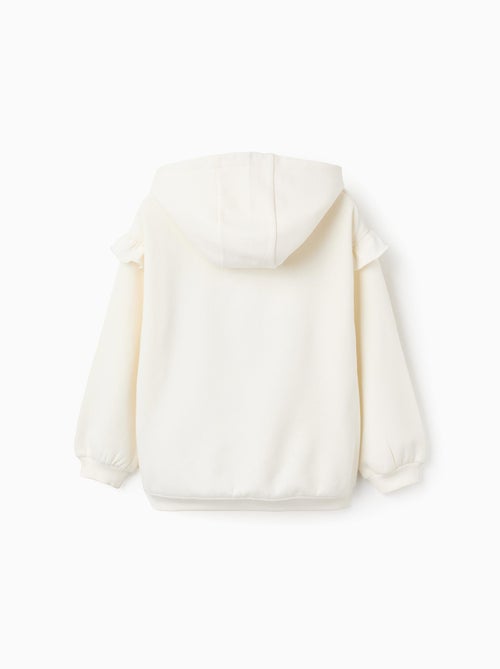 Sweat en coton polyester peigné avec Capuche et Paillettes Lilo et Stitch - Kiabi