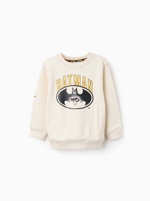 Sweat en coton polyester peigné avec imprimé Batman - Kiabi