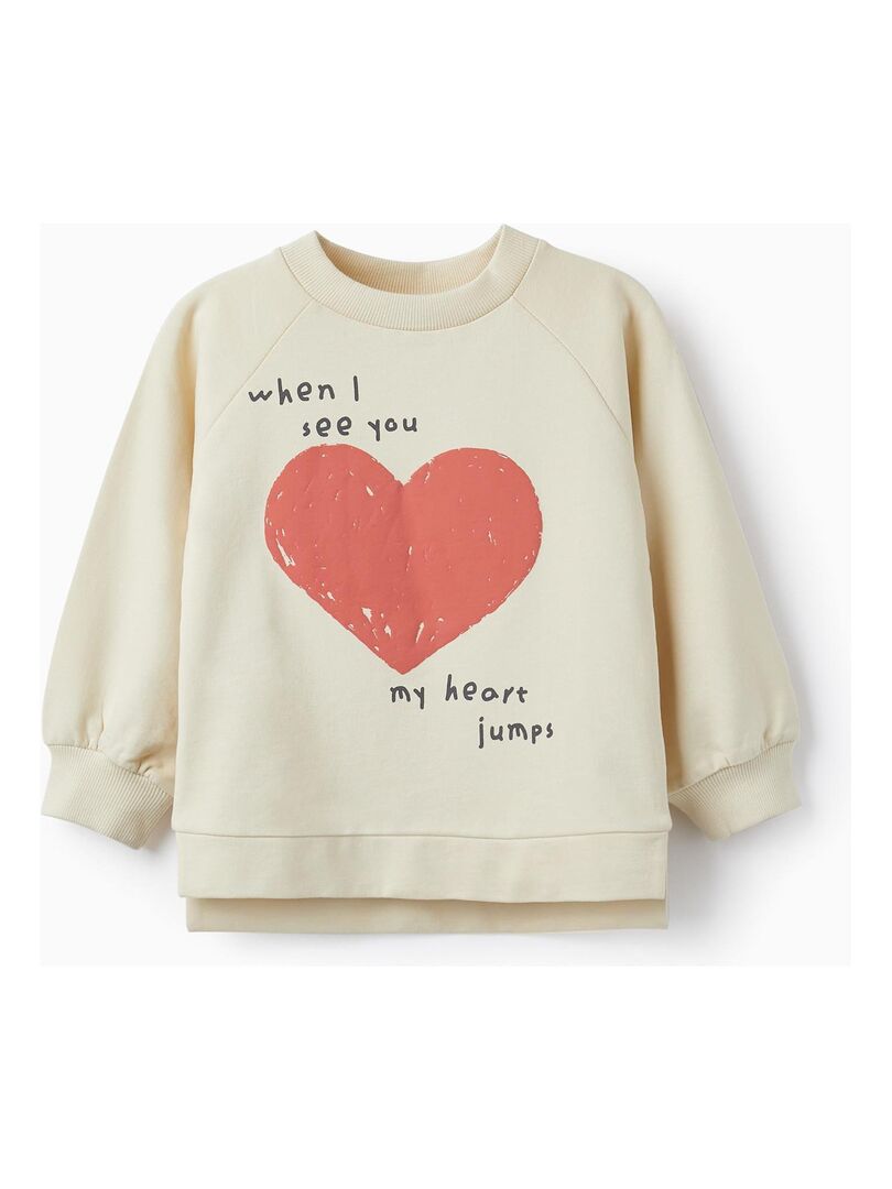 Sweat Fille George Taille 10-11 Ans - Col Haut, Manches Longues, Multicolore, Occasion