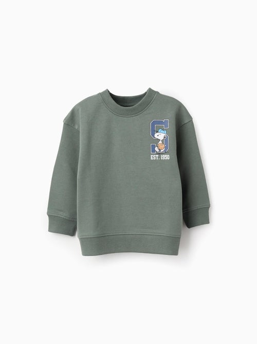 Sweat en Coton Snoopy - Kiabi