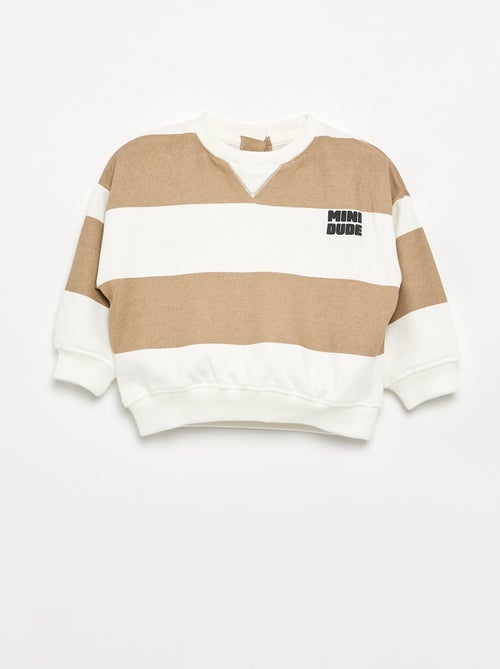 Sweat en French Terry - Kiabi Sweat en French Terry - Kiabi