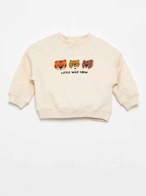 Sweat en French Terry - Kiabi