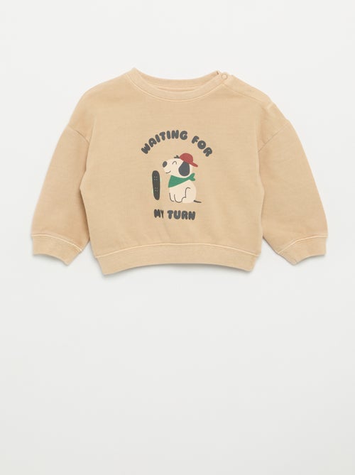 Sweat en French Terry - Kiabi