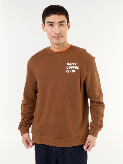 Sweat en French Terry - Kiabi Sweat en French Terry - Kiabi