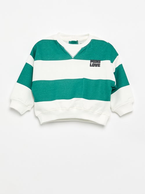 Sweat en French Terry - Kiabi Sweat en French Terry - Kiabi