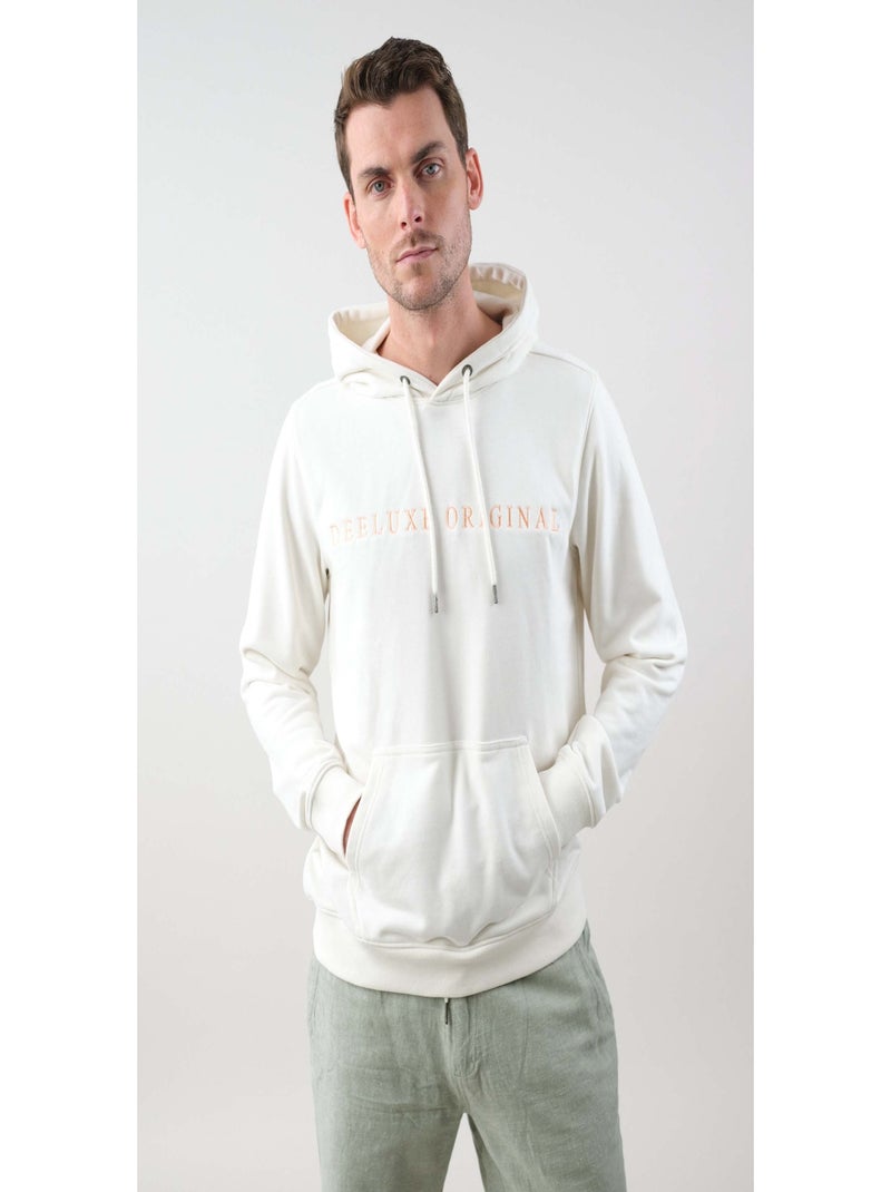 Sweat en jersey french terry 'Deeluxe' Ecru - Kiabi