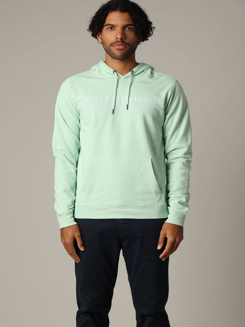 Sweat Tracker Homme Vert - Taille L - Polaire Henley - Parfait état - Extérieur Chaud