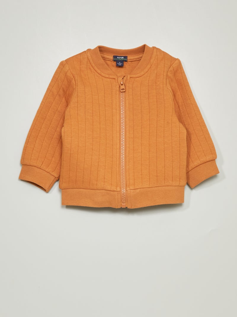 Sweat en jersey Marron - Kiabi