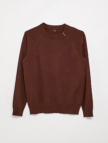 Sweat en maille - collection facile à enfiler