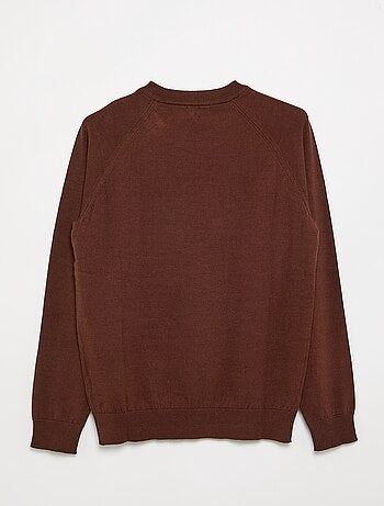 Sweat en maille - collection facile à enfiler