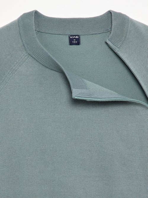Sweat en maille -  Facile à enfiler - Kiabi