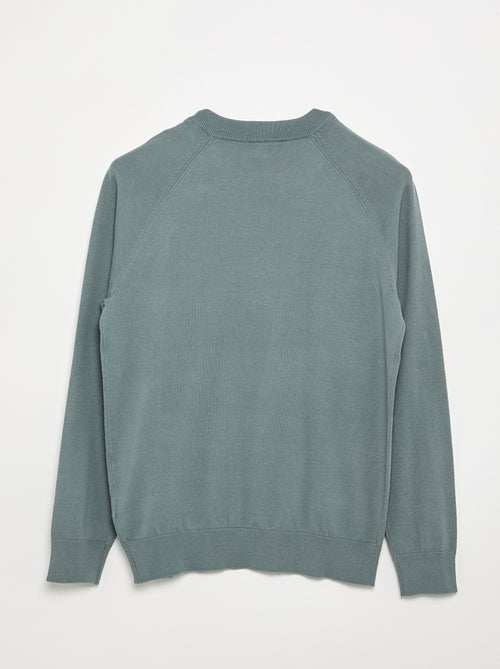 Sweat en maille -  Facile à enfiler - Kiabi