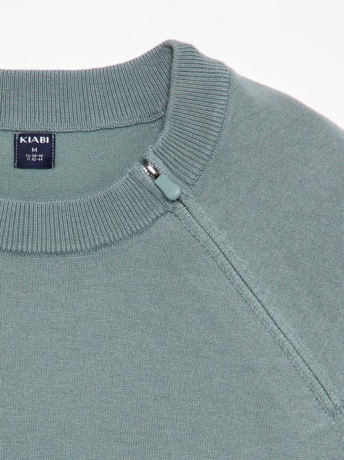 Sweat en maille -  Facile à enfiler - Kiabi