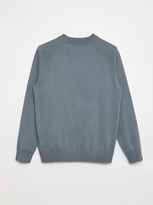 Sweat en maille -  Facile à enfiler - Kiabi