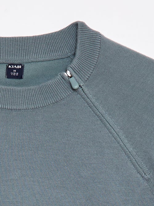 Sweat en maille -  Facile à enfiler - Kiabi