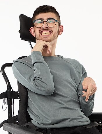 Sweat en maille - collection facile à enfiler