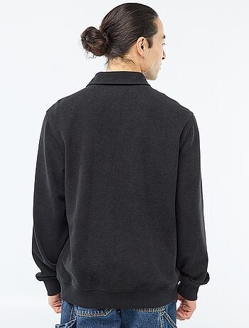 Sweat en matière gaufrée