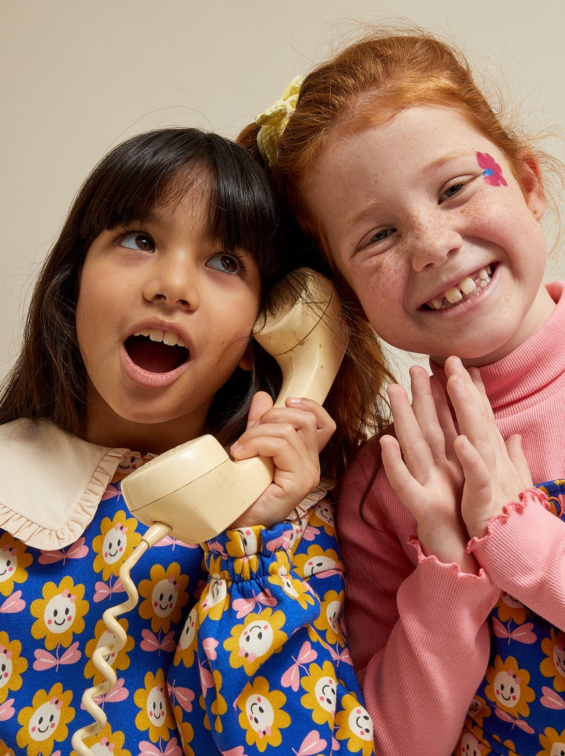 Sweat en molleton - Kiabi X chacha BLEU - Kiabi