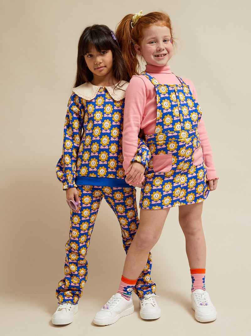 Sweat en molleton - Kiabi X chacha BLEU - Kiabi