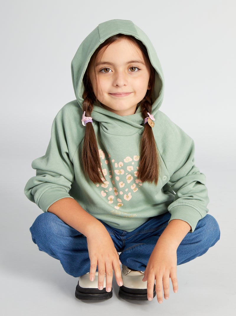 Sweat en molleton - So Easy Blanc - Kiabi
