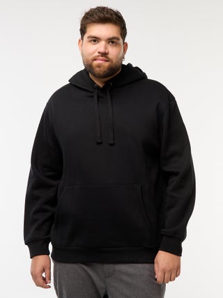 Sweat en molleton à capuche avec poche kangourou