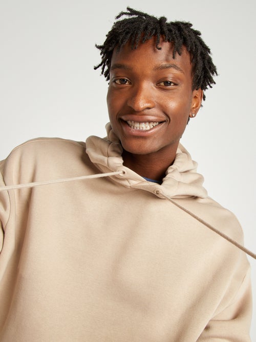 Sweat en molleton à capuche - Kiabi