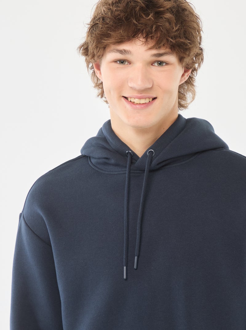 Sweat à Capuche Marquette Golden Eagles – Bleu Marine, Taille L, Occasion