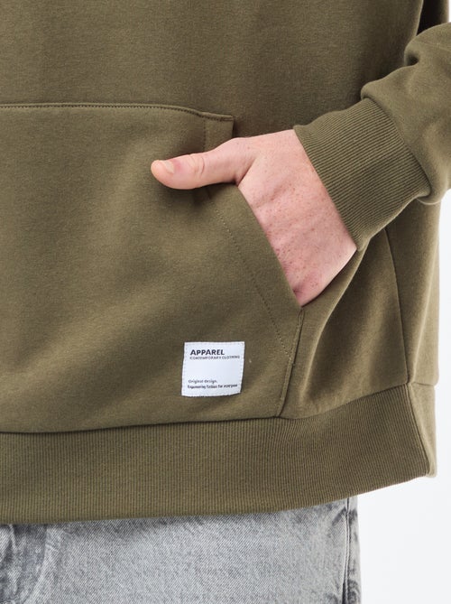 Sweat en molleton à capuche - Kiabi