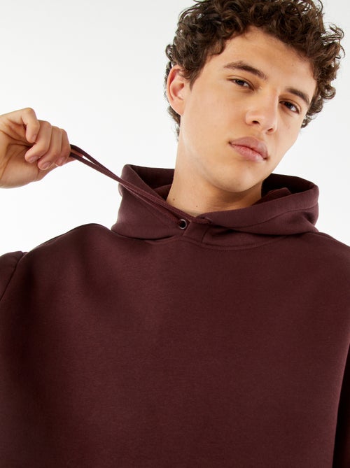 Sweat en molleton à capuche - Kiabi