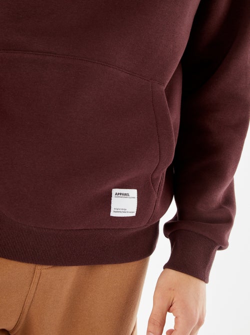 Sweat en molleton à capuche - Kiabi