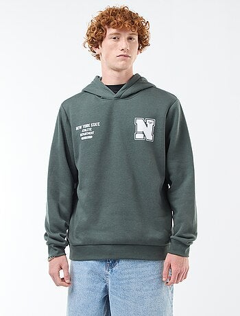 Sweat en molleton à imprimé