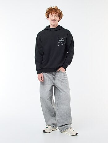 Sweat en molleton à imprimé