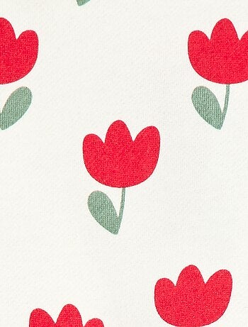 Sweat en molleton à motif