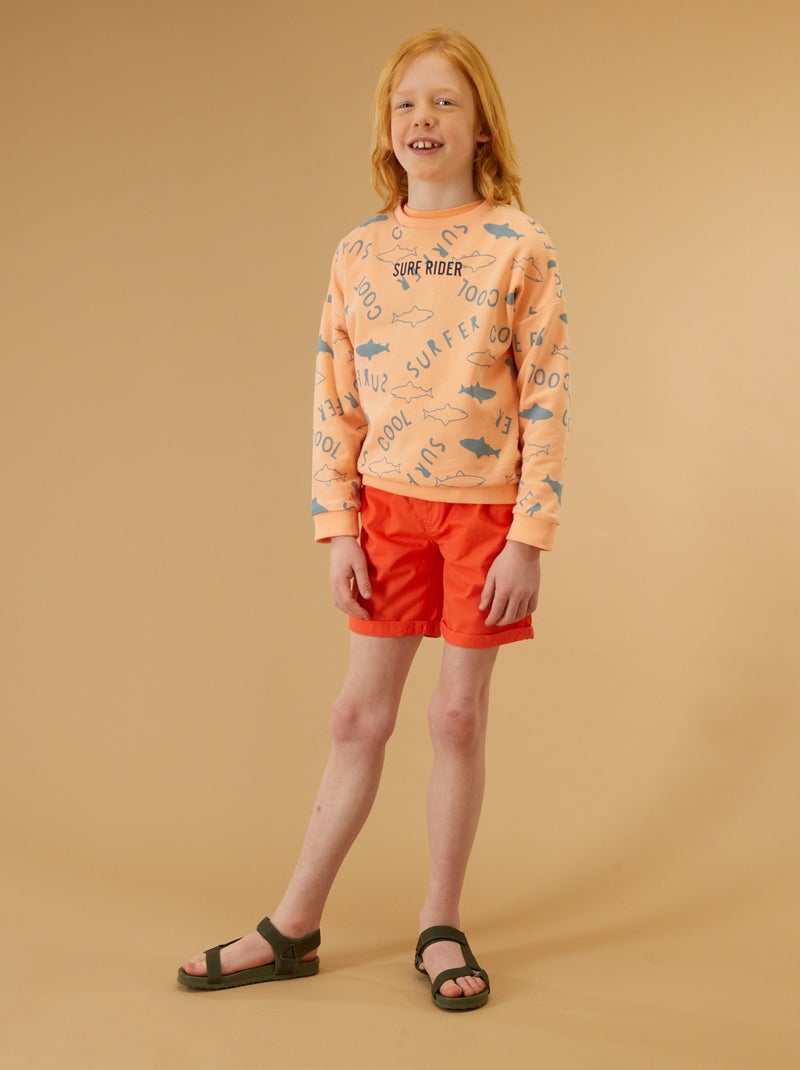 Sweat en molleton AO CORAIL - Kiabi