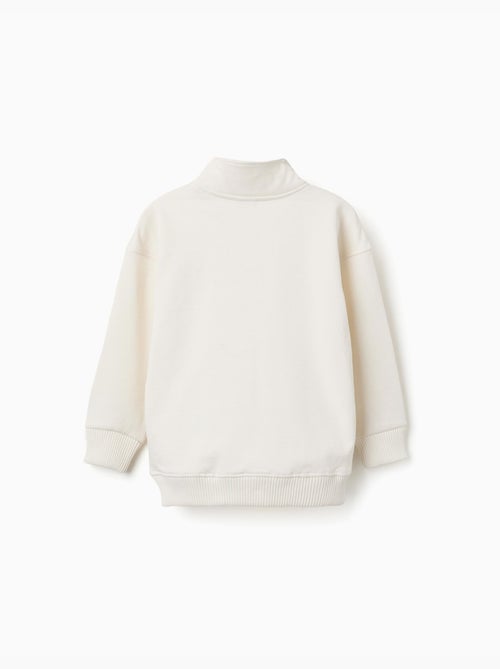 Sweat en molleton avec col montant et imprimé - Kiabi Sweat en molleton avec col montant et imprimé - Kiabi