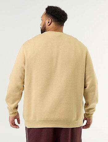 Sweat en molleton avec inscription