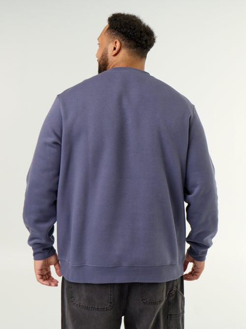 Sweat en molleton avec inscription - Kiabi Sweat en molleton avec inscription - Kiabi