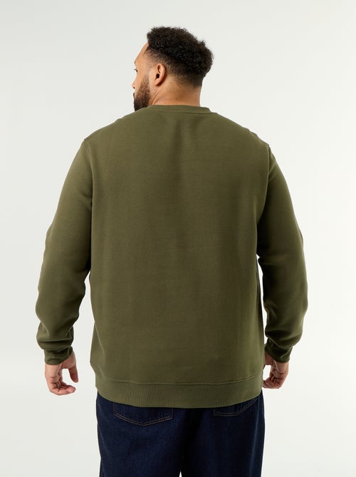 Sweat en molleton avec inscription - Kiabi Sweat en molleton avec inscription - Kiabi