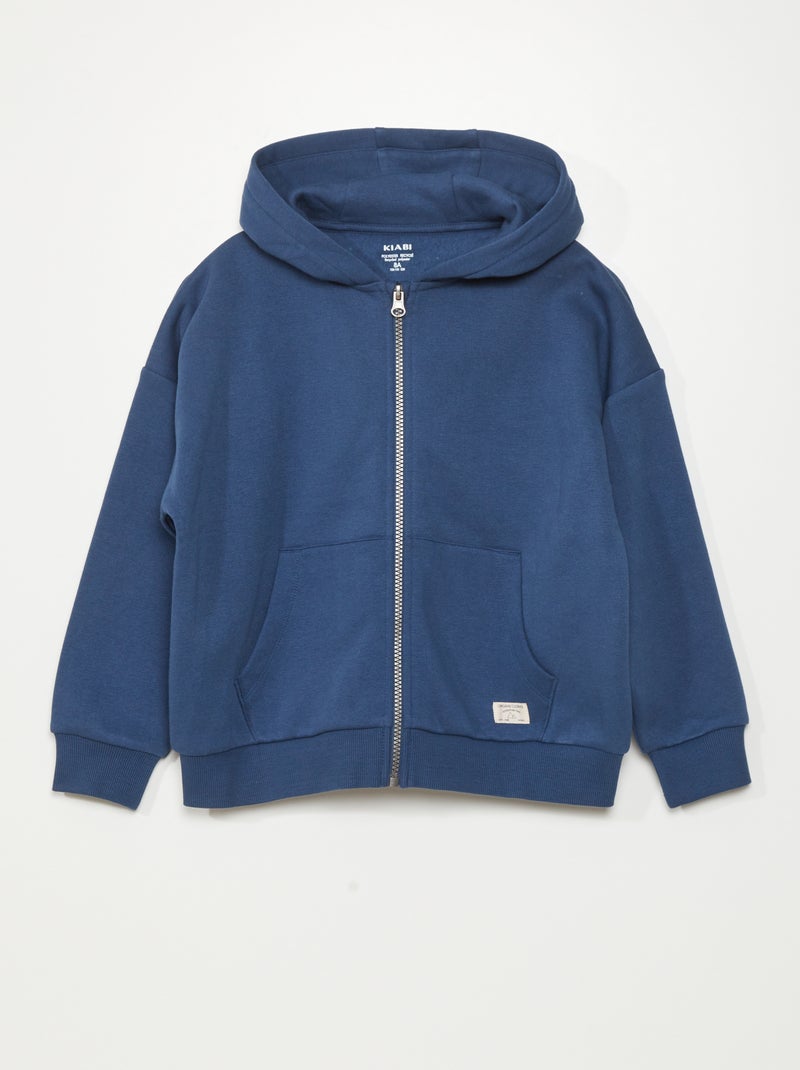 Sweat en molleton Bleu - Kiabi