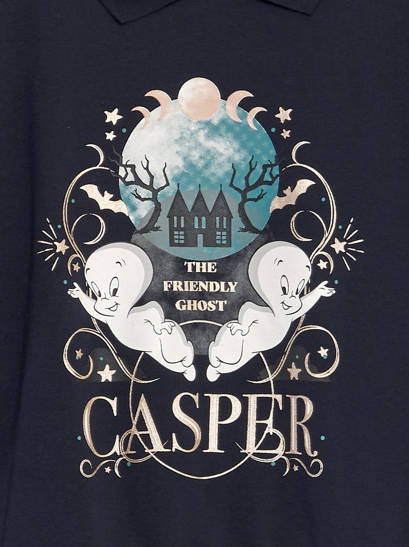 Sweat en molleton 'Casper' Bleu - Kiabi