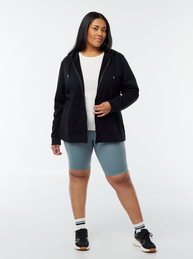 Sweat-shirt à capuche Femme - Noir
