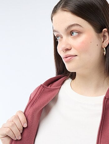 Sweat en molleton chaud à capuche