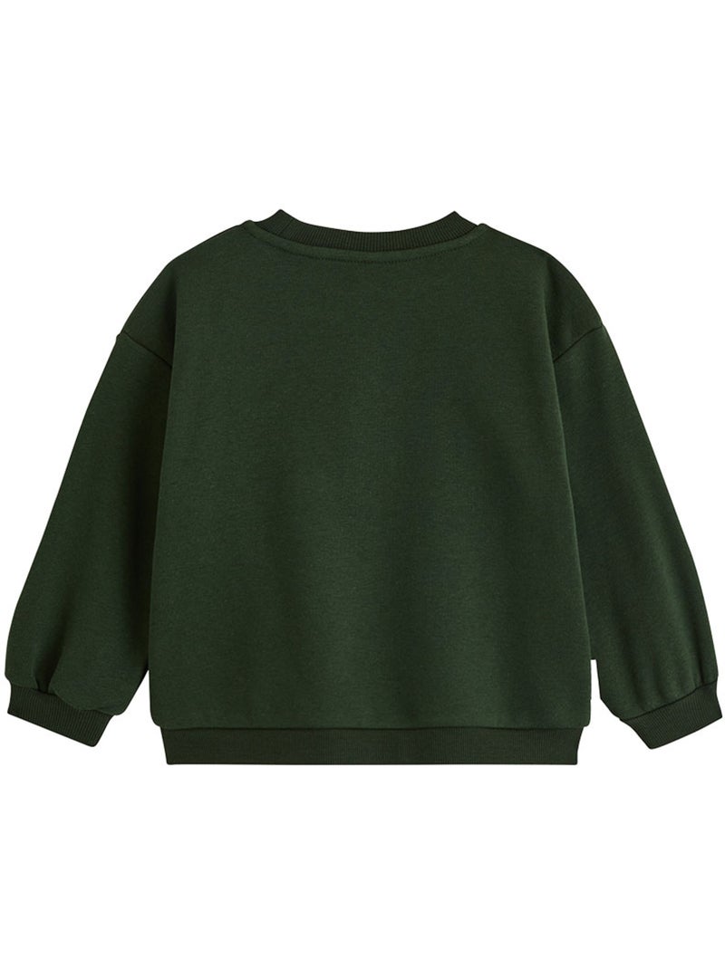 Sweat en molleton cool Vert - Kiabi