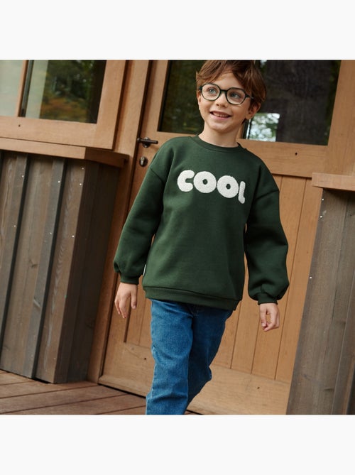 Sweat en molleton cool - Kiabi