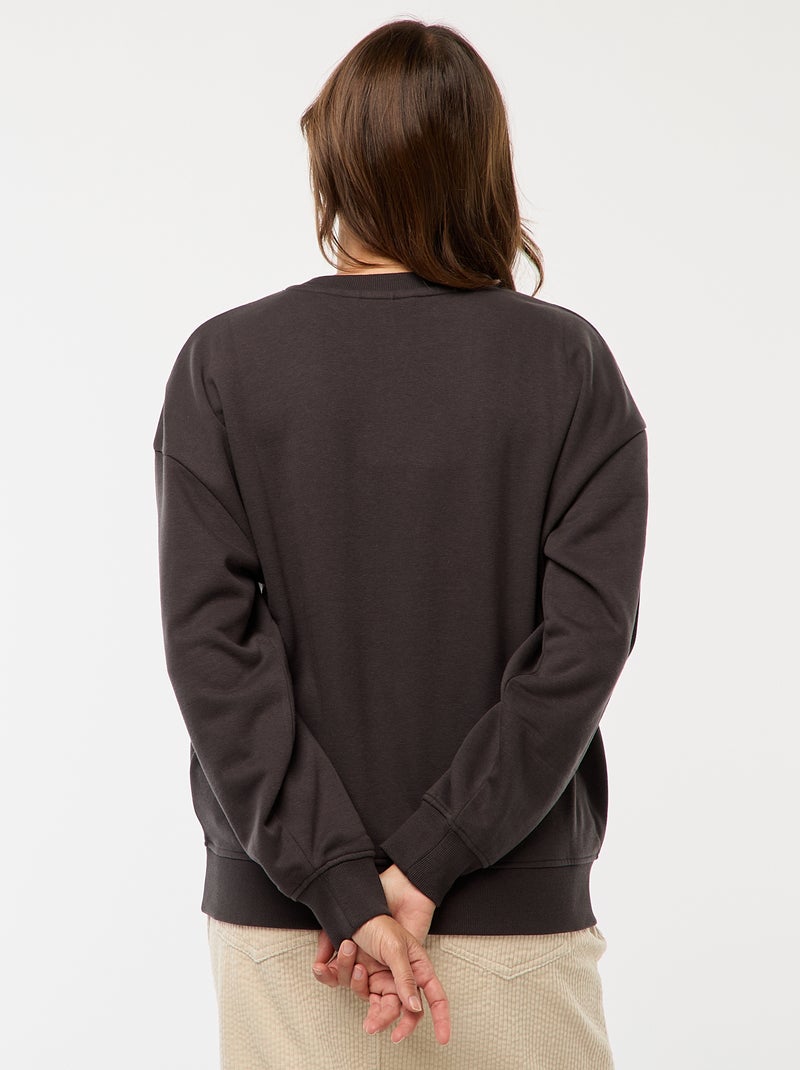 Sweat en molleton 'Def Leppard' Noir - Kiabi