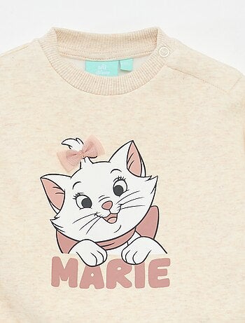Sweat en molleton 'Disney' 'Blanche neige' volantée